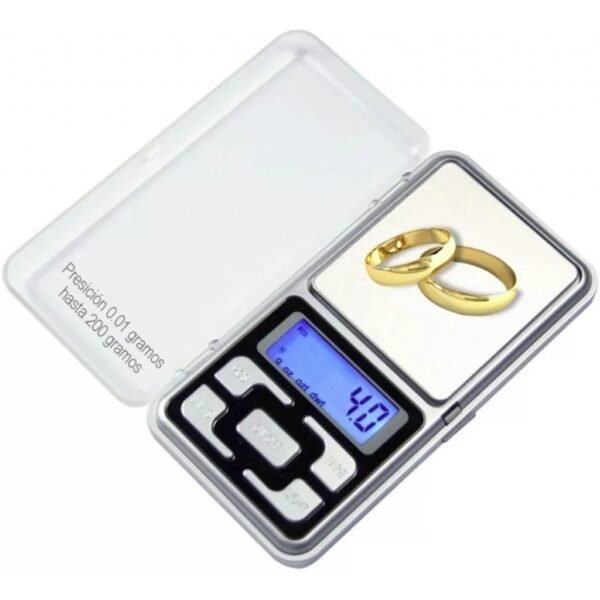 BALANZA DIGITAL DE PRECISION DE BOLSILLO MAX 200G LLEVA 2 PILAS AAA
