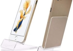 EXHIBIDOR SOPORTE DE ACRILICO CELULAR VIDRIERA EXHIBICION ARTICULOS
