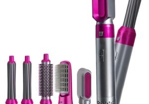 SET MOLDEADOR O MODELADOR DE PELO SECADOR CEPILLO ALISADOR RIZADOR VOLUMEN 5 EN 1