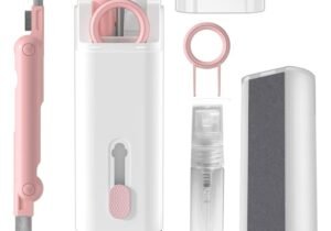 KIT DE LIMPIEZA CEPILLO IDEAL PARA PANTALLAS TECLADOS AURICULARES CELULARES CAMARAS AUTOS
