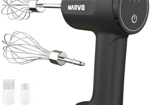 BATIDORA DE MANO INALAMBRICA RECARGABLE USB MULTIPLES USOS
