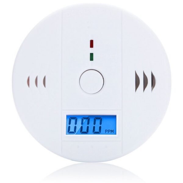 DETECTOR SENSOR DE HUMO MONOXIDO DE CARBONO CO CON ALARMA 85DB