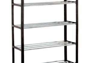 RACK PARA ZAPATOS O ZAPATERA DE 4 ESTANTES NIVELES ORGANIZADOR PARA CALZADO