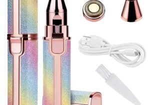 DEPILADORA DE VELLO FACIAL CARA CEJAS AXILAS PORTATIL PERFILADORA FORMA RECARGABLE CF-001B