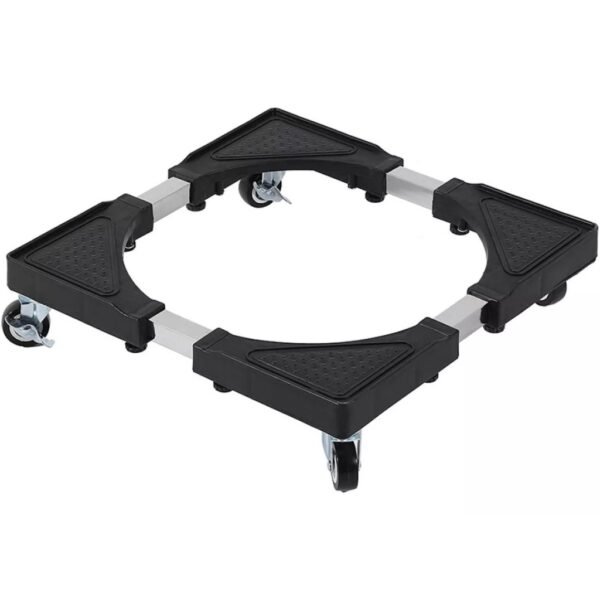 SOPORTE CARRO BASE CON RUEDAS HELADERA LAVARROPA SECADORA AJUSTABLE Y REFORZADO ELECTRODOMESTICOS