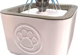 FUENTE BEBEDERO PARA MASCOTAS AGUA CORRIENTE FRESCA PARA PERROS Y GATOS