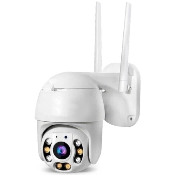 CAMARA EXTERIOR / INTERIOR INALAMBRICA IP WI-FI DOMO 360 1080P FULL-HD GRABA EN MICRO-SD WIFI
