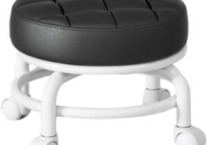 MINI TABURETE BAQUITO BANCO BAJO RODANTE O ASIENTO CON RUEDAS PARA MULTIPLES USOS