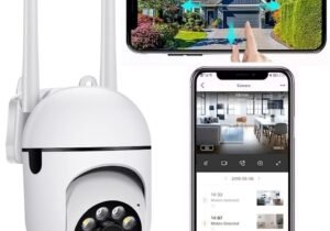 CAMARA DOMO PARED INTERIOR INALAMBRICA IP WI-FI 360 1080P FULL-HD GRABA EN MICRO-SD WIFI