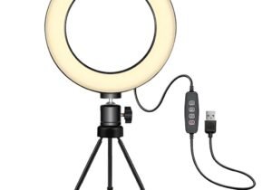 ARO LUZ LED SELFIE ANILLO DE 16CM + CONTROL + TRIPODE VIDEOS SELFIES YOUTUBERS TIKTOK