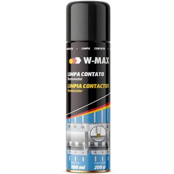 LIMPIADOR DE CONTACTOS W-MAX 300ML / 200G LIMPIEZA CONTACTORES ELECTRICOS Y ELECTRONICOS