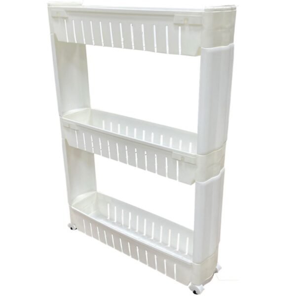 CARRO ORGANIZADOR CON 3 ESTANTES PARA ESPACIOS REDUCIDOS COCINA BAÑO CON RUEDAS